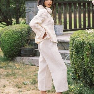 harly jae aura pants stone stripe M